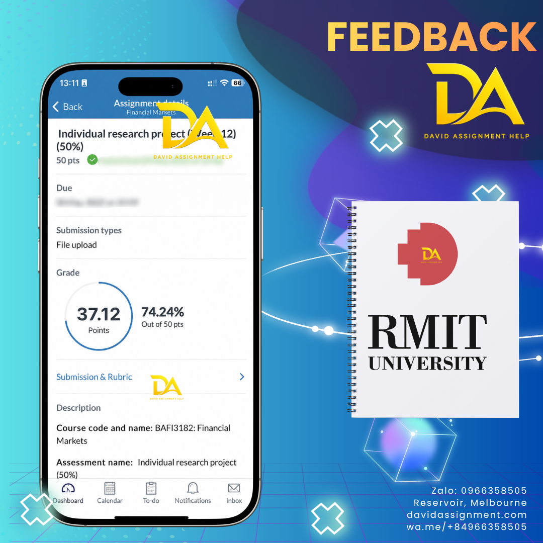 RMIT University student feedback 1