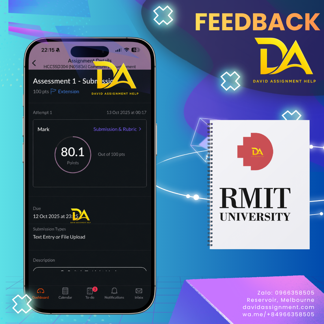 RMIT University student feedback 3