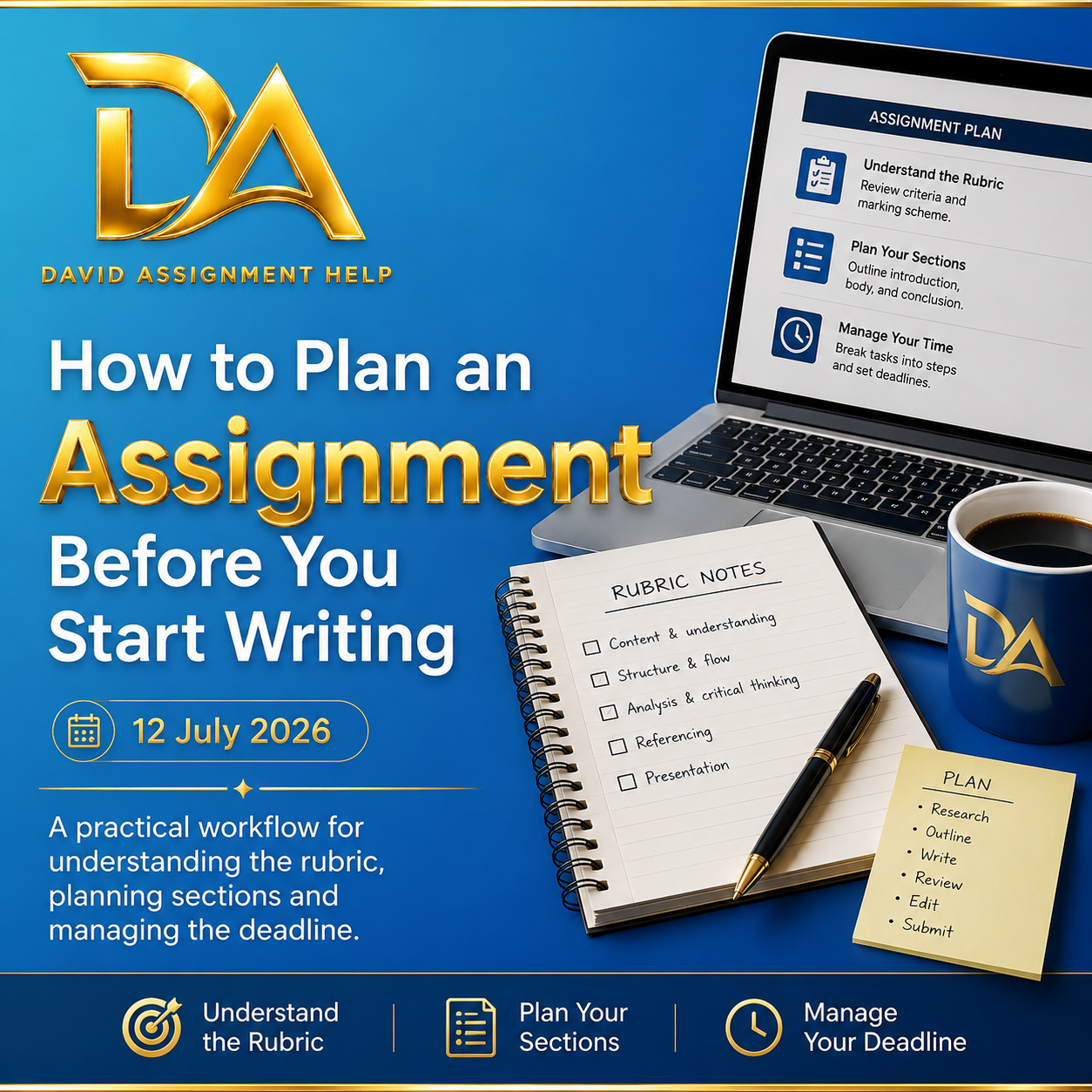 How to Plan an Assignment Before You Start Writing